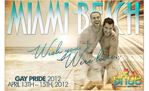 Miami Beach gay pride April 13 – 15