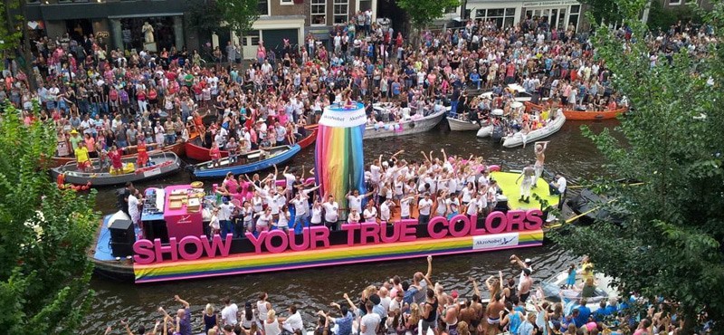 Image result for Gay Pride Parade - Amsterdam, Netherlands
