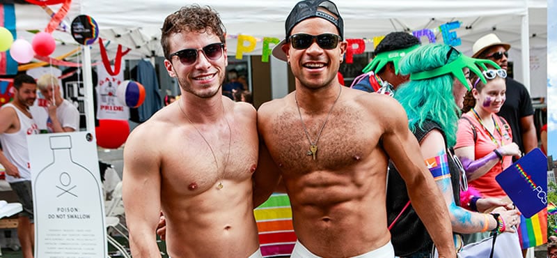 PRIDEFEST 2021-Straßenmesse in New York