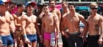 Beefcake boys at Cape Town Pride