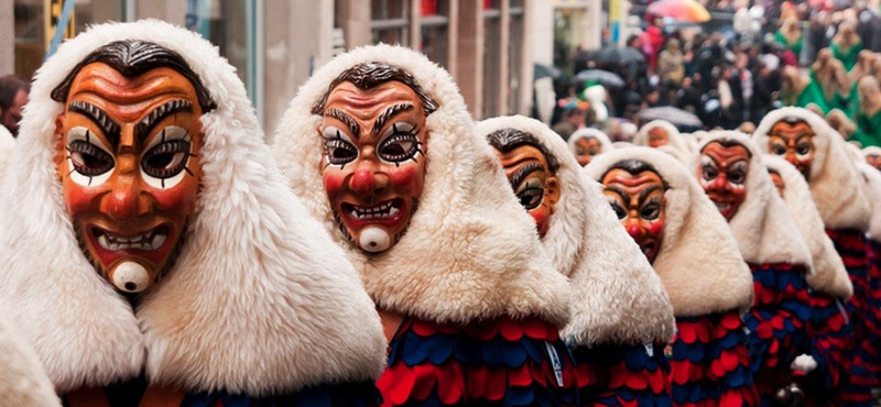 Traditional costumes at Cologne Carnival