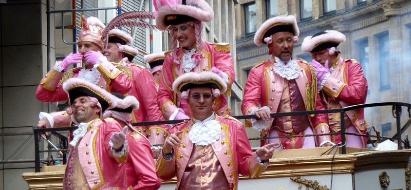 Colourful costumes at Cologne Pride