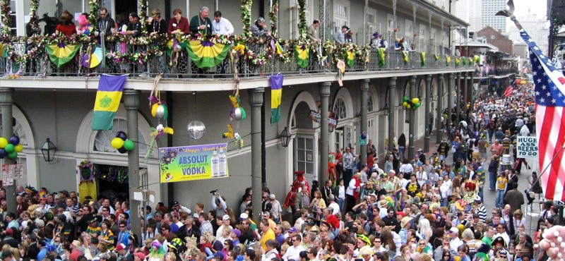 Bourbon Street Gay Mardi Gras