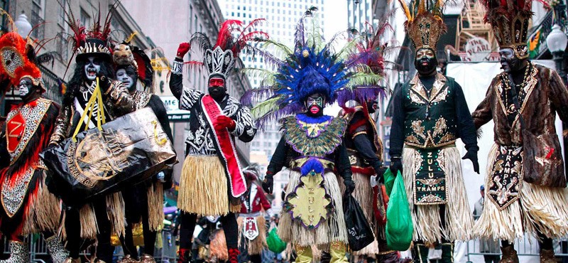 Costumes at New Orleans Carnival