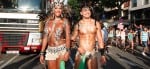 Participants au défilé à Pride Barcelona