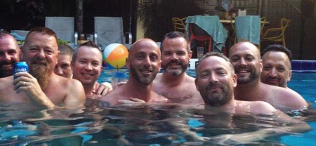 Bone Island Bare it All Weekend 2025 cientos de naturistas gays