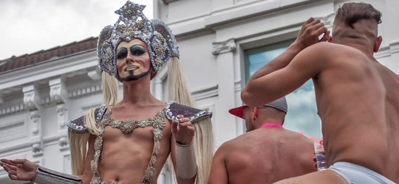 Costumes at Antwerp Gay Pride