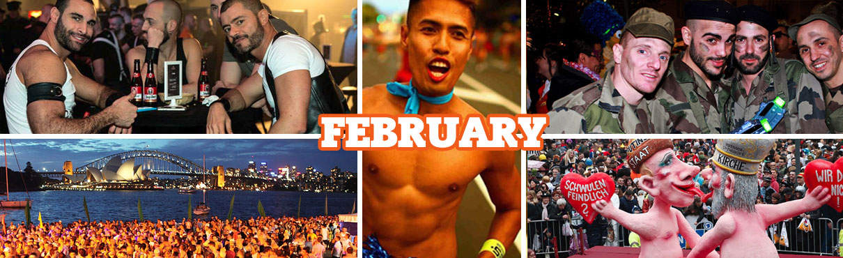 Gay Events in February