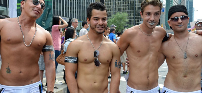 Montreal Pride Parade Hot guys