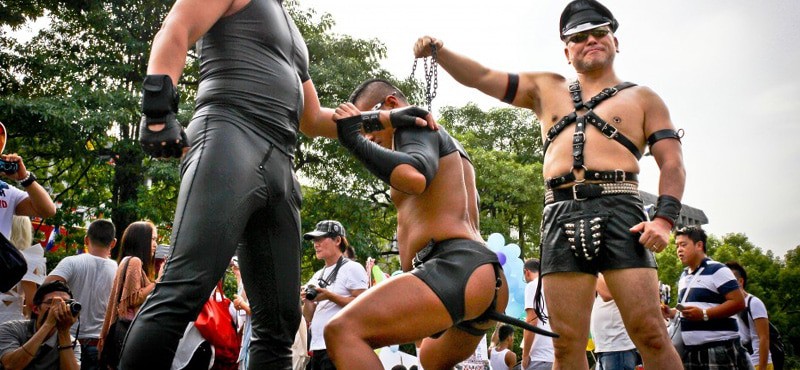 Fetish Guys at Taiwan Gay Pride