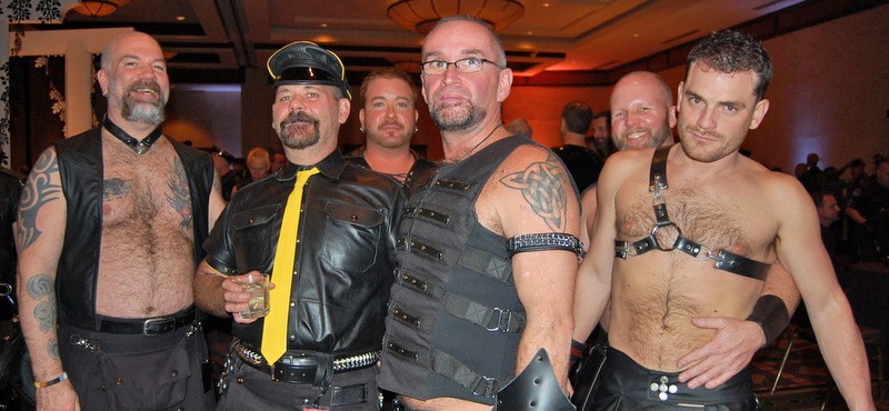 Mr MAL at the Mid Atlantic Leather Weekend