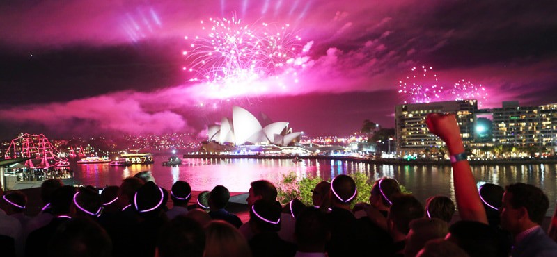 Fireworks New Years Eve Sydney