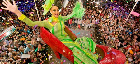New Years Eve Key West 2026 with the amazing drag shoe drop