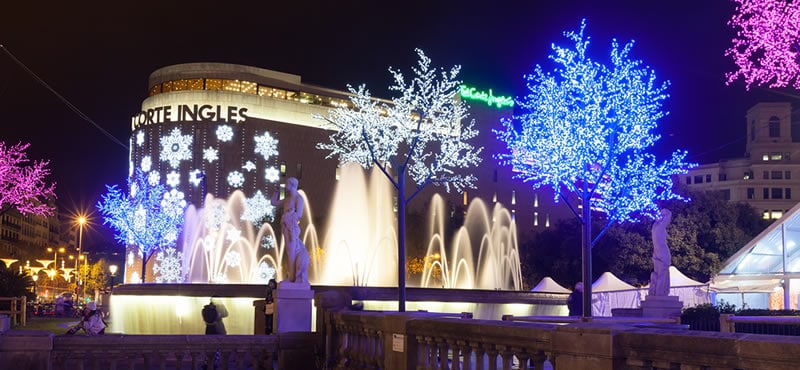 Marché de Noël de Barcelone 2022 La Fira de Santa Llúica