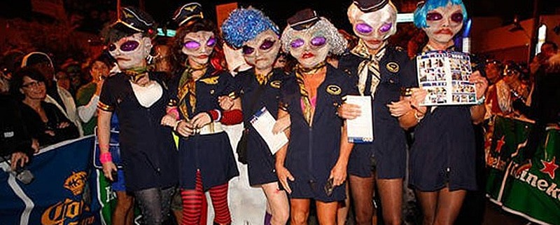 Dallas Halloween Party on the Block