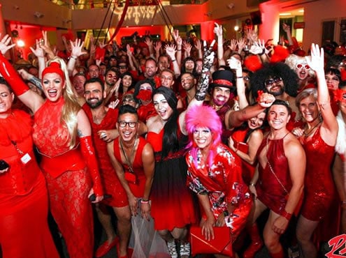 Red Dress Party San Diego