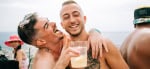 Benidorm pride pool party
