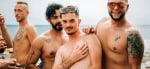 Benidorm pride pool party