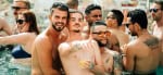 Benidorm pride pool party