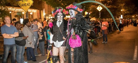 High Heel Drag Queen Race 2022 Washington DC Fun in a dres