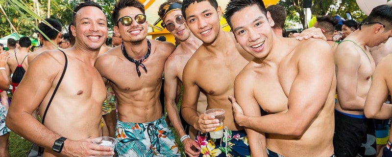 Boy Pool Party Bangkok