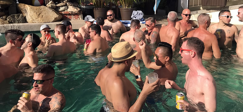 Puerto Vallarta Naked Pool Party