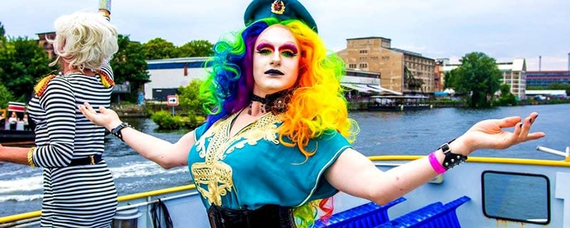 CSD auf der Spree Berlin Canal Pride