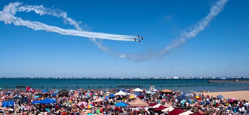 Chicago Air and Water Show Weekend