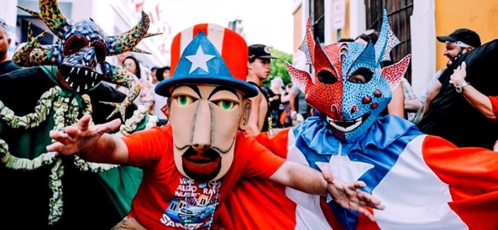 Straßenfest von San Sebastián 2024 Puerto Rico