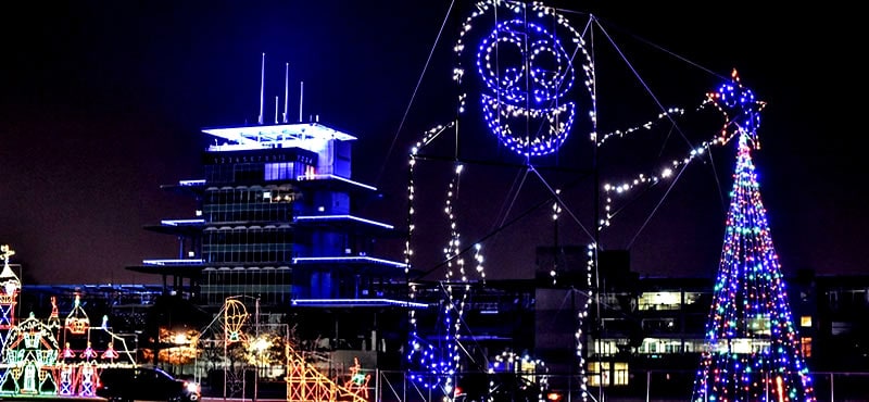 Indianapolis Christmas Events & The Circle of Lights
