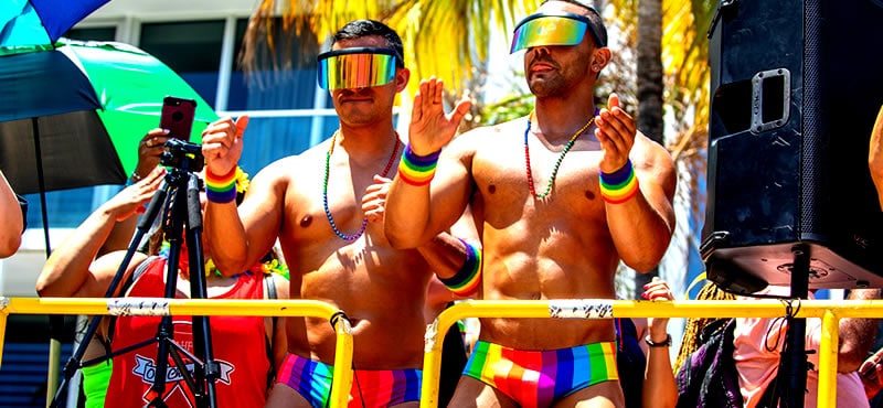 Escenario Y Desfile Del Festival Del Orgullo De Miami Beach 2024