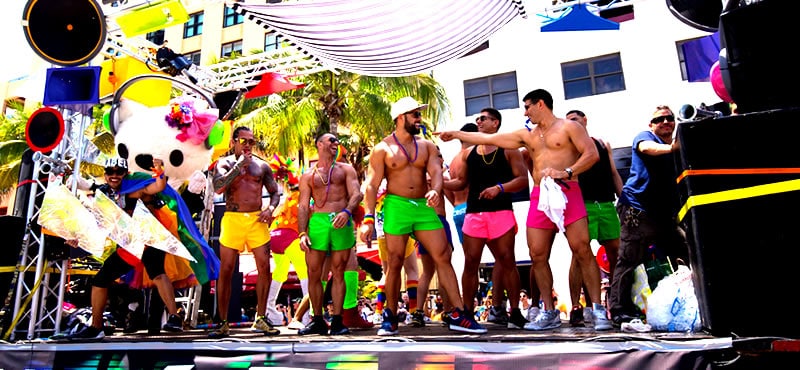 Miami Beach Pride Festival, Stage & Parade