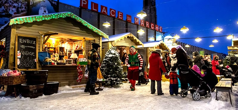 Marchés de Noël de Montréal 2022 produits du terroir & circuits festifs