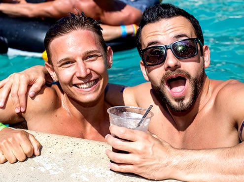 Palm Springs, Mega Pride Pool Party