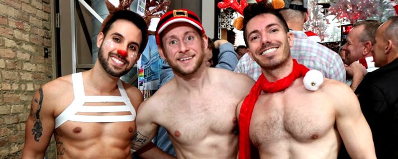 Chicago Santa Speedo Run Northalsted
