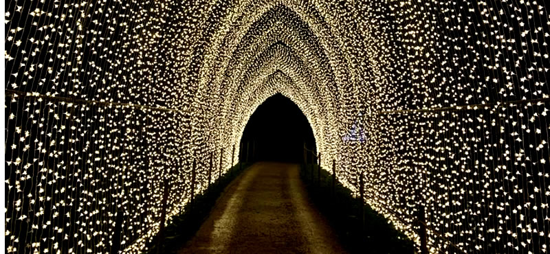 Els llums de Sant Pau, Barcelona Christmas Garden