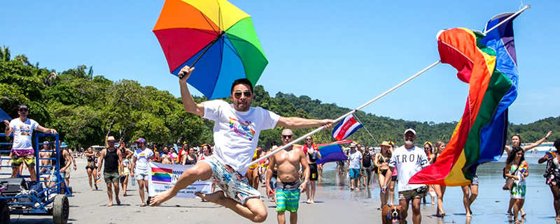 Pride on the Beach, Orgullo en la Playa, Manuel Antonio