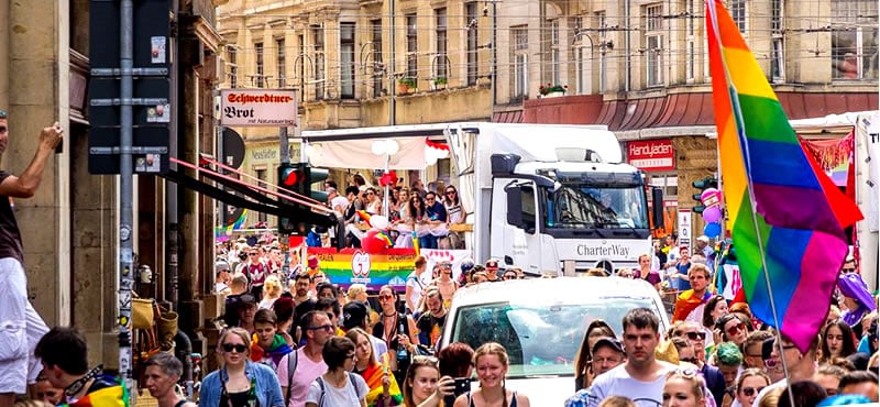 Dresden Pride Christopher Street Day Pride March
