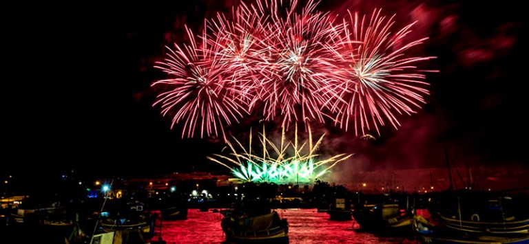 Malta International Fireworks festival 2025