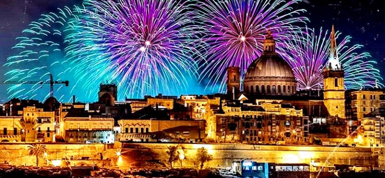 Malta International Fireworks festival 2025