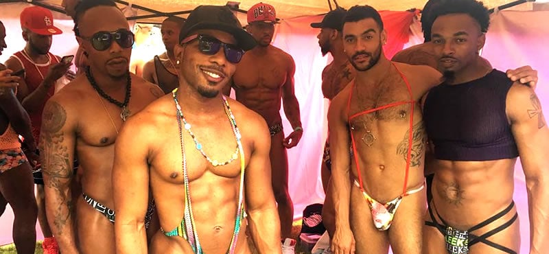 Plunge Palm Springs Leather Pride Pool Party