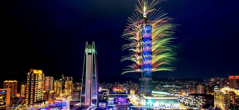 Christmas and New Year in Taipei