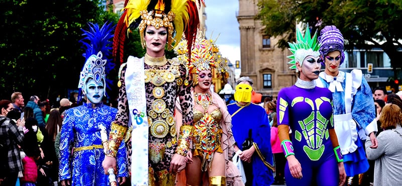Malaga Carnival and Drag Queen Spectacular