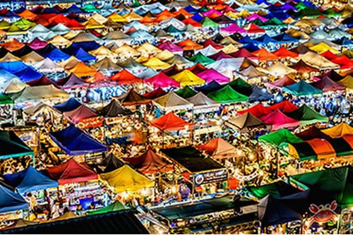 Ratchada Night Market Bangkok