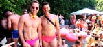 Fête à la piscine, Palm Springs