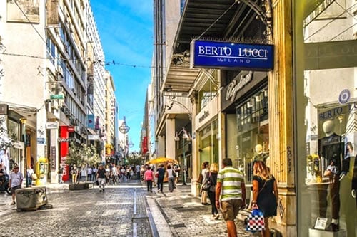 Ermou Street Athens