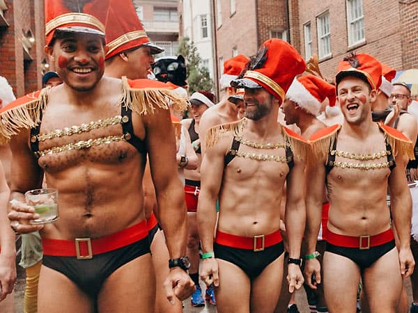 The top gay Christmas and new year parties 2025 2026